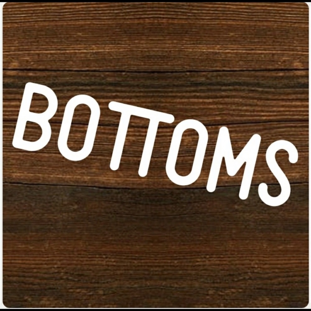 Bottoms - shorts, pants, capris, jeans.